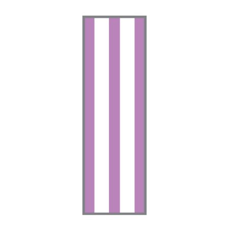 Key Surgical - Blank Label Tape Instructional Label Lavender / White Vinyl 1/4 Inch - T-310-0115