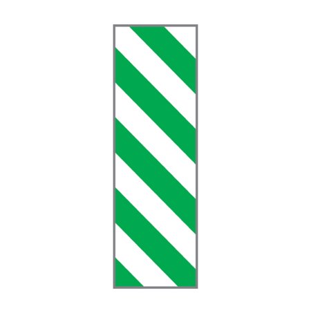 Key Surgical - Blank Instrument Tape Instructional Tape Green / White Vinly 1/4 Inch - T-320-0103