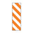 Key Surgical - Blank Instrument Tape Colored Identification Tape Orange / White Vinly 1/4 Inch - T-320-0107