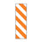Key Surgical - Blank Instrument Tape Colored Identification Tape Orange / White Vinly 1/4 Inch - T-320-0107