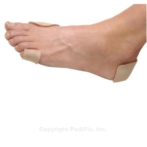 Pedifix Pad Visco-Gel Silicone Moleskin 2.5X3" Foot Beige 2/Pk - P805