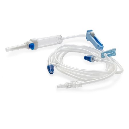 MedStream - Primary IV Administration Set 20 Drops / mL Drip Rate 80 Inch Tubing 2 Ports - MS9212NF
