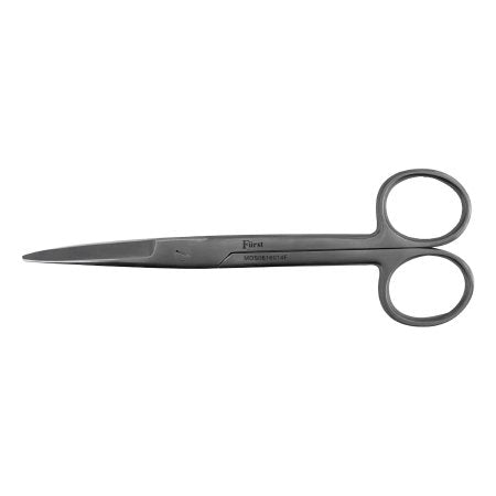 Furst - Dissecting Scissors Mayo 5-3/4 Inch Length Surgical Grade Stainless Steel NonSterile Finger Ring Handle Straight Blunt Tip / Blunt Tip - MDS0816014F
