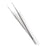 Medline - Micro Tissue Forceps Adson 4-3/4 Inch Length Surgical Grade German Stainless Steel NonSterile NonLocking Thumb Handle Straight 1 X 2 Teeth - MDS1018612