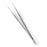 Medline - Micro Tissue Forceps Adson 4-3/4 Inch Length Surgical Grade German Stainless Steel NonSterile NonLocking Thumb Handle Straight 1 X 2 Teeth - MDS1018612