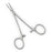 Furst - Hemostatic Forceps Halsted-Mosquito 5 Inch Length Stainless Steel NonSterile Ratchet Lock Finger Ring Handle Curved - MDS1222112F