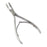 Medline - Bone Rongeur Friedman Half Curved Sharp Scoop Shaped Tip Double Spring Plier Type Handle 3 X 12 mm Bite X 5-1/2 Inch Length - MDS3210114