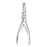 Medline - Bone Rongeur Mayfield Curved Plyer Type Handle with Spring 6-3/4 Inch Length - MDS3216717