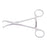 Medline - Bone Reduction Forceps 5-1/2 Inch Length Surgical Grade German Stainless Steel NonSterile Ratchet Lock Finger Ring Handle Curved Pointed Serrated Jaws - MDS3242002