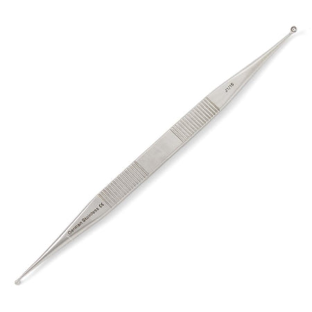 Medline - Cervical Curette House 6-1/2 Inch Length Double-ended Handle 2 mm Tip / 2.5 mm Tip Slightly Angled Cups Tip - MDS4464801