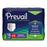Prevail Overnight - Unisex Adult Absorbent Underwear Pull On with Tear Away Seams Small / Medium Disposable Heavy Absorbency - First Quality - PVX-512
