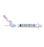 Becton Dickinson Eclipse Syringe with Hypodermic Needle 10 mL 22 Gauge 1-1/2 Inch Detachable Needle Safety Hinged Needle - 305786