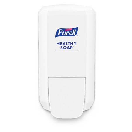 PURELL CS2 Healthy Soap - Hand Soap Dispenser White ABS Plastic Manual Push 1000 mL Wall Mount - Gojo - 4131-06