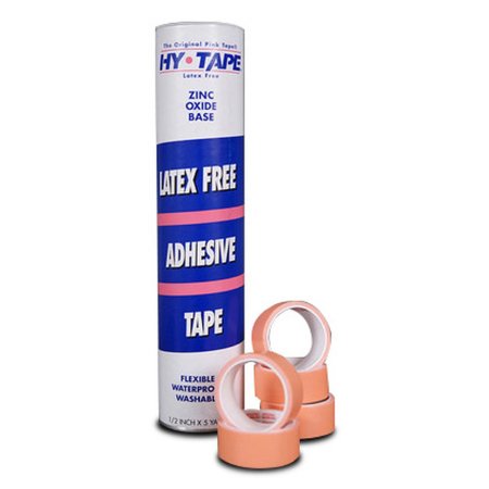 Hy-Tape - Medical Tape Waterproof Zinc Oxide Adhesive 1 Inch X 5 Yard Pink NonSterile - Hy-Tape International - 10LF