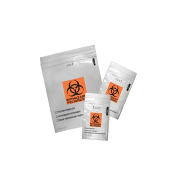 MiniGrip, Speci-Zip Biohazard Bag Clear Zip Closure With Symbol 100/Ca - IP2024B3T