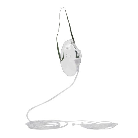 Medline - Oxygen Mask Elongated Style Adult Adjustable Head Strap - HUDRHO41U