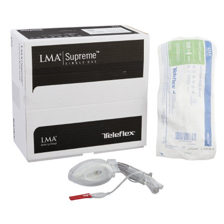 LMA Supreme - Laryngeal Mask Adult User Size 3 Clear Sterile Disposable - Teleflex - ALBF030SU