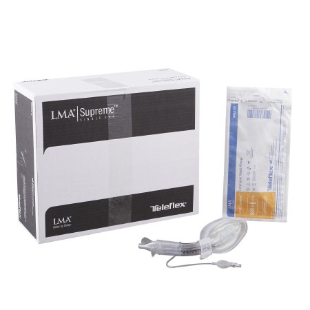 LMA Supreme - Laryngeal Mask Adult User Size 4 Clear Sterile Disposable - Teleflex - ALBF040SU