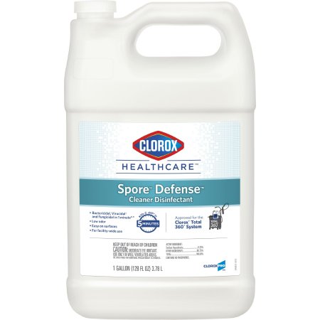 Clorox Healthcare Spore10 Defense - Surface Disinfectant Cleaner Refill Sporicidal Manual Pour Liquid 1 gal. Jug Scented NonSterile - 32122