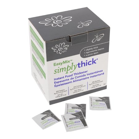 SimplyThick - Food Thickener 4 oz. Individual Packet Unflavored Gel Slightly Thick - STIND300L1