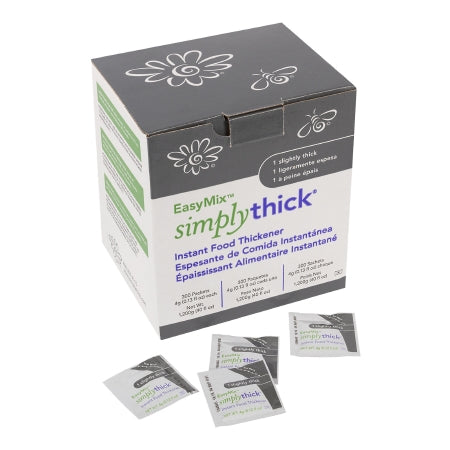 SimplyThick - Food Thickener 4 oz. Individual Packet Unflavored Gel Slightly Thick - Simply Thick - STIND300L1
