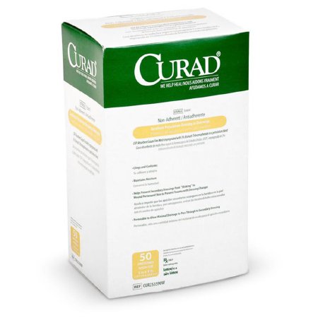 Curad - Xeroform Petrolatum Impregnated Dressing 5 X 9 Inch USP Mesh Petrolatum Gauze Bismuth Tribromophenate (Xeroform) Sterile - CUR253590W