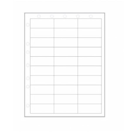 pdc - Blank Label Thermal Label White Paper 2-1/2 Inch - Precision Dynamics - TM-ADMIT-02