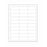 pdc - Blank Label Thermal Label White Paper 2-1/2 Inch - TM-ADMIT-02