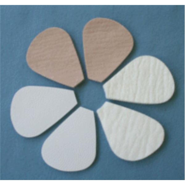 Aetna Felt Corporation Pad Orthopedic Pedi-Pads Metatarsal Felt 1/8" Thick Adhesive White 100/Bg - 77119LR/2