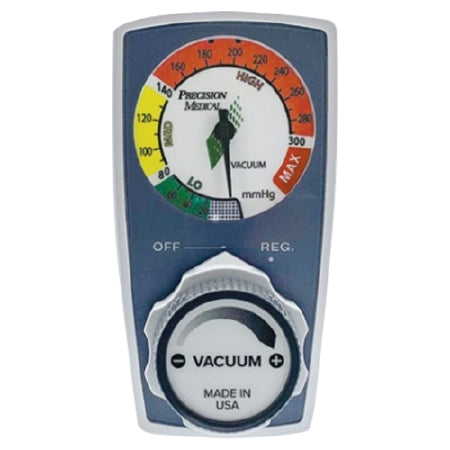 Precision Medical - Vacuum Regulator Continuous 0 - 300 mmHg Ohmeda Adapter - PM3026HVT