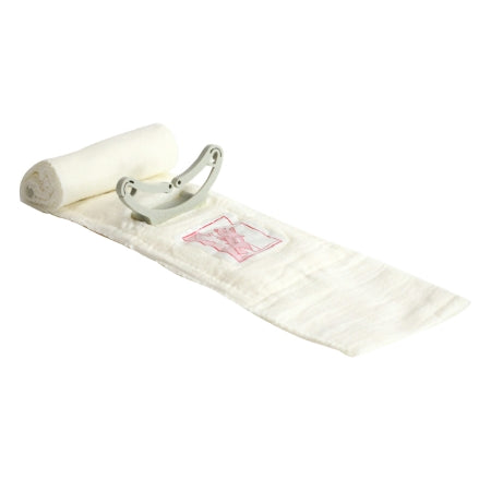 Emergency Bandage - Trauma Pressure Dressing with Wrap 4 X 7 Inch Standard Compression Closure Bar White Sterile - FCP-03