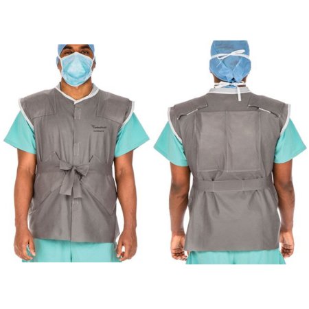 CoolSource - Cooling Vest Large Blue 6 Pockets Sleeveless Unisex - COOLVESTL