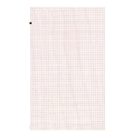 Print Media - Diagnostic Recording Paper Chart Paper 210mm X 280mm Fan Fold Red Grid - 2234651