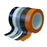 pdc - Blank Label Tape Instructional Label Black Paper 1/4 X 300 Inch - Precision Dynamics - NPT1708