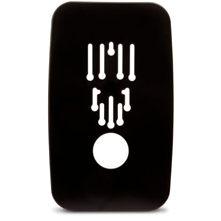 TRUE FIT - Wall Plate And MESSENGER Dispenser Station Graphite - 2181-GPH-18