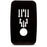 TRUE FIT - Wall Plate And MESSENGER Dispenser Station Graphite - 2181-GPH-18