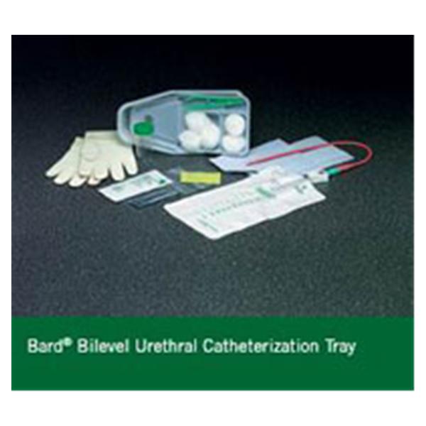 Bard Medical Division Tray Intermittent Catheter Bilevel 15Fr Rubber Ea, 20 Ea/Ca - 772415
