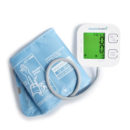 Remetrichealth - Digital Blood Pressure Monitor 2-Tubes Adult Large Cuff - 10000272