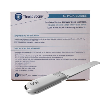 TelScope and Throat Scope - Blades for TS or TS Single use blade - Florida Medical Sales - HH-TS102C