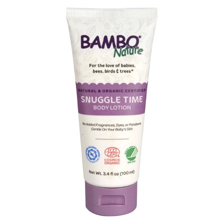Bambo Nature Snuggle Time - Baby Lotion 3.4 oz. Tube Unscented Lotion - 150247