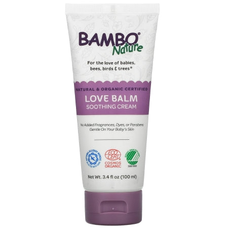 Bambo Nature Love Balm - Skin Protectant 3.4 oz. Tube Unscented Cream - 150248