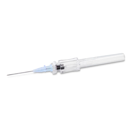 TrueSafe Comfort - Peripheral IV Catheter 22 Gauge 1 Inch Button Retracting Safety Needle - MS-84322