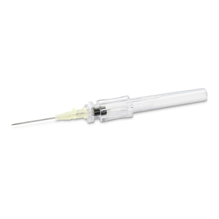 TrueSafe Comfort - Peripheral IV Catheter 24 Gauge 0.75 Inch Button Retracting Safety Needle - Medsource International - MS-84324