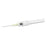 TrueSafe Comfort - Peripheral IV Catheter 24 Gauge 0.75 Inch Button Retracting Safety Needle - Medsource International - MS-84324