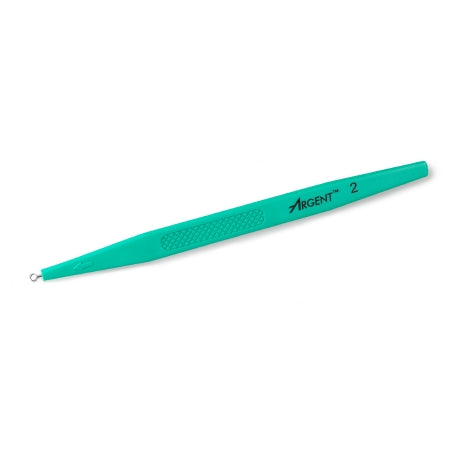 McKesson - Dermal Curette 5-1/2 Inch Length Flat Textured Handle 2 mm Tip Semi-Sharp Loop Tip - 16-DC2