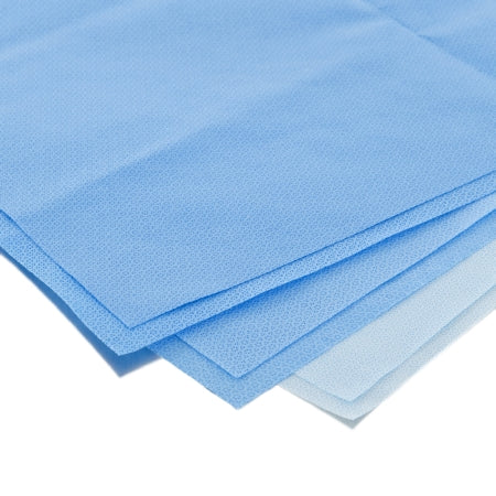 HALYARD* H200 - Sterilization Wrap Light Blue 24 X 24 Inch Single Layer SMS Polypropylene Steam / EO Gas / Hydrogen Peroxide - O&M Halyard - 68024