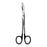 Supercut Sklarhone - Operating Scissors Goldman-Fox 5 Inch Length OR Grade Stainless Steel NonSterile Finger Ring Handle Straight Blunt Tip / Blunt Tip - Sklar - 15-3339