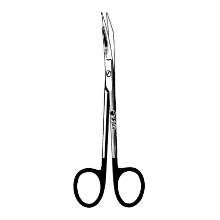 Supercut Sklarhone - Operating Scissors Goldman-Fox 5 Inch Length OR Grade Stainless Steel NonSterile Finger Ring Handle Straight Blunt Tip / Blunt Tip - 15-3339