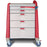 Avalo Series - Procedure Cart Steel Frame - Capsa Solutions - AM-EM-INT-RED