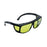 Kentek Corporation Eyewear Safety Softie Goggle Dual Lens Black/Green Fit Over Universal Rsbl Ea - KOS-6202